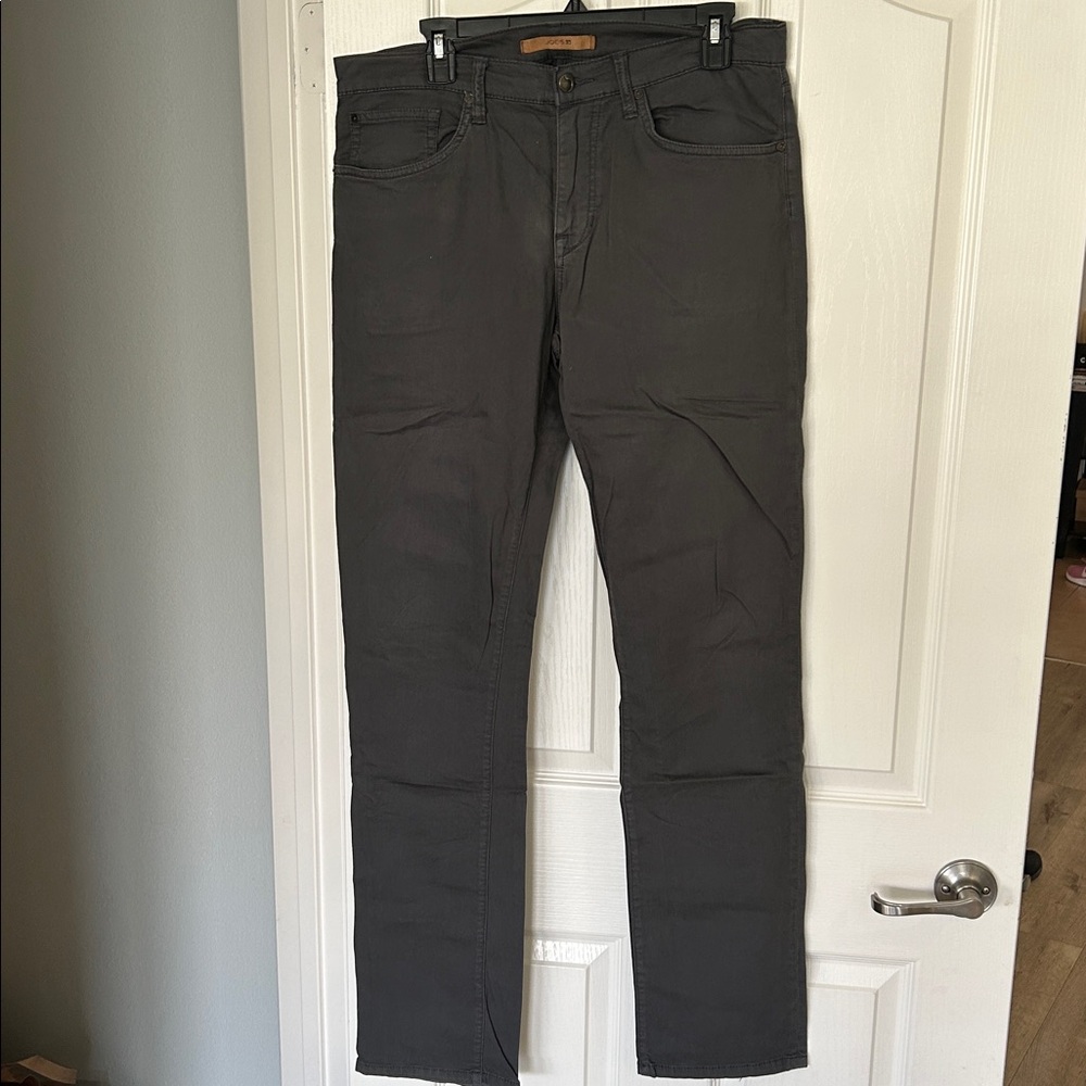 Joe’s Jeans 34 Slim Fit Gray Straight-Leg Jeans